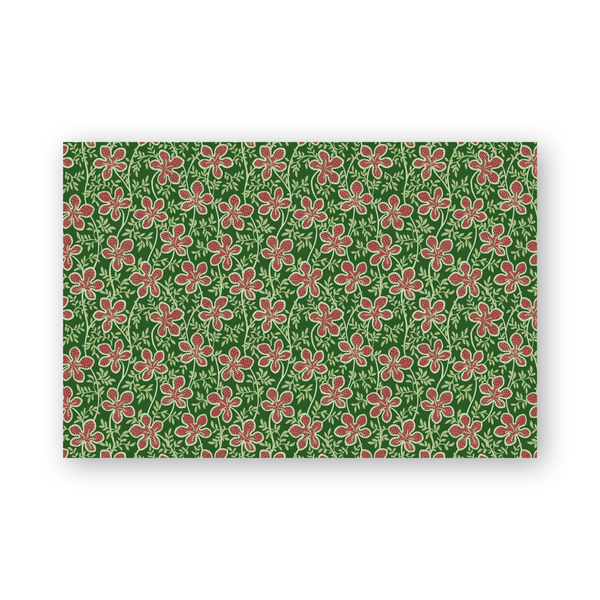 Ghost Blossom Red Placemats