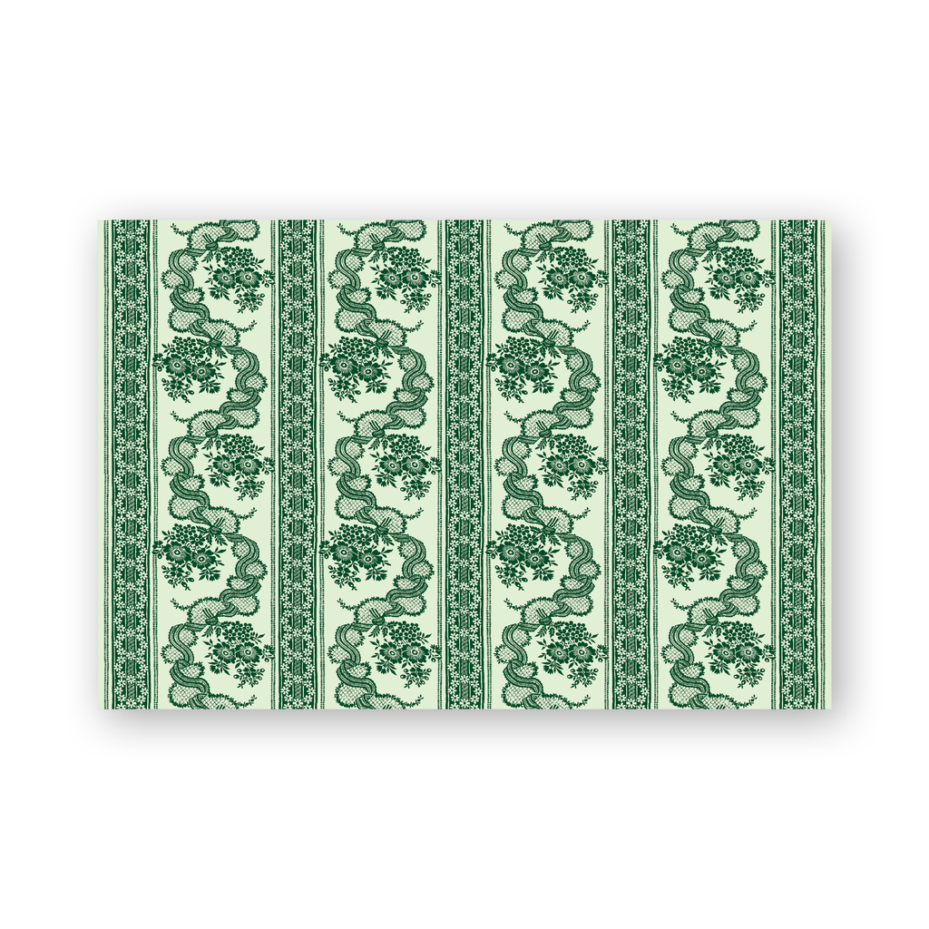 Raleigh Floral Green Placemats