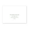 Winter Toile Tree Invitation
