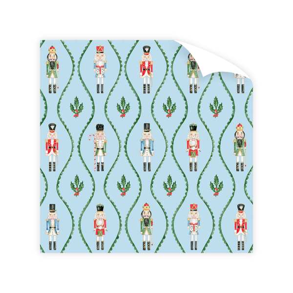 Classic Nutcrackers Wrapping Paper Sheet