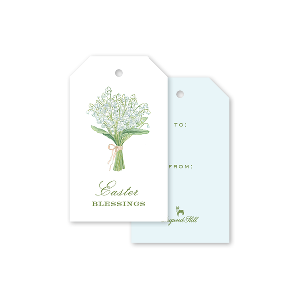 Lily of the Valley Easter Gift Tags