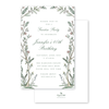 Blush Blossom Imprintable Invitation