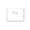 Rattle and Bow Pink Place Cards