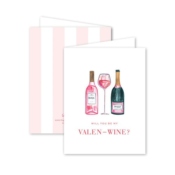 Champagne and Rosé Valentine
