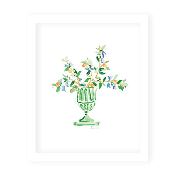 Bespoke Urn Clementine Art Print