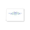 Bamboo Bloom Blue Place Cards