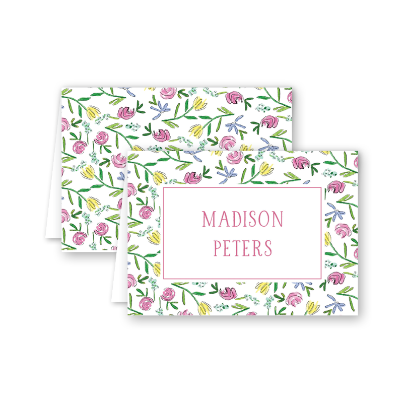 Pink Ribbon Place Cards