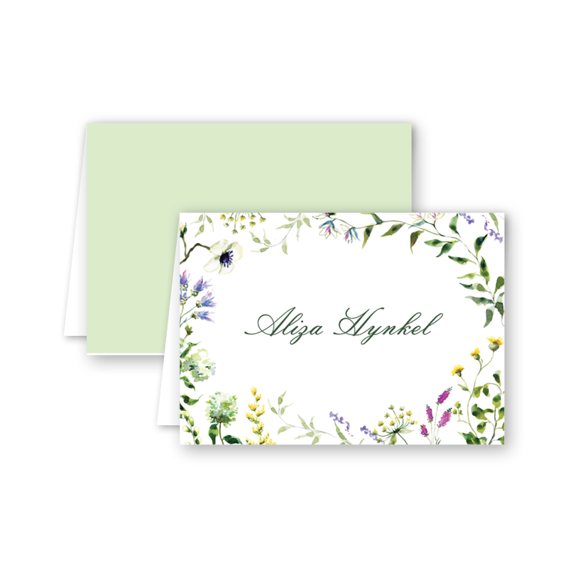 Wild Posy Place Cards