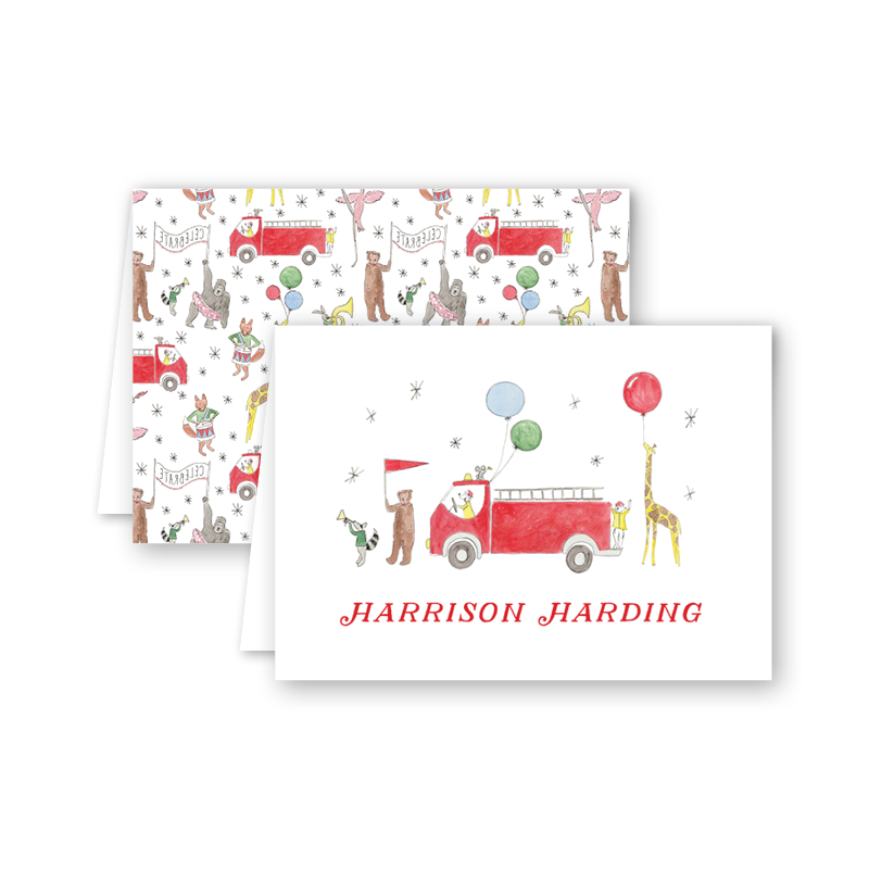 Animal Parade Place Cards