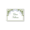 Hospitable Holiday Blue Place Cards