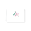 Pink Poinsettia Place Cards