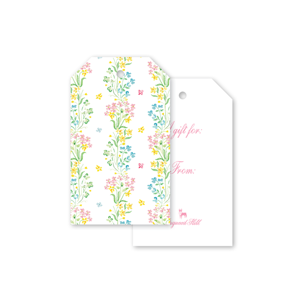Mother Goose Florals Gift Tags