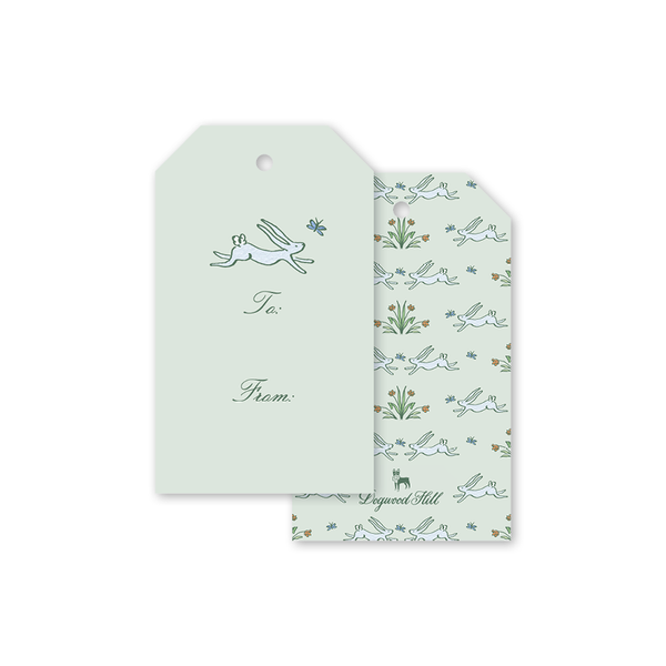 Bunny's Garden Cottontails Gift Tags