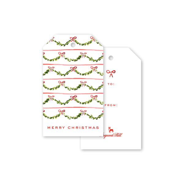Christmas in the City Garland Gift Tags