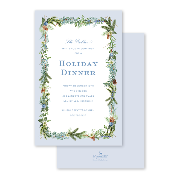 Juniper Pine Invitation