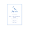 Heron Imprintable Invitation