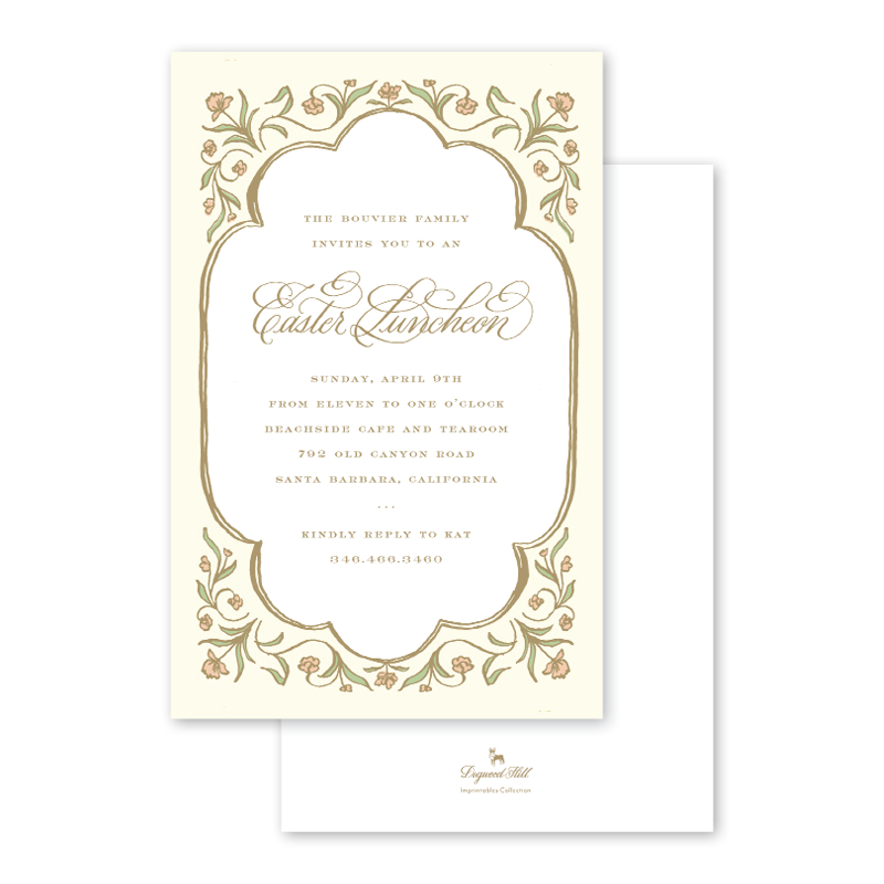 Epiphany Quince Imprintable Invitation