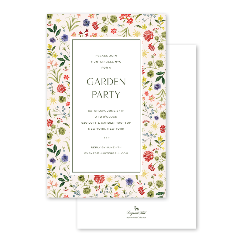 Bella Garden Invitation