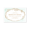 Copper Wreath Imprintable Invitation
