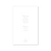 Rattle and Bow Pink Imprintable Invitation