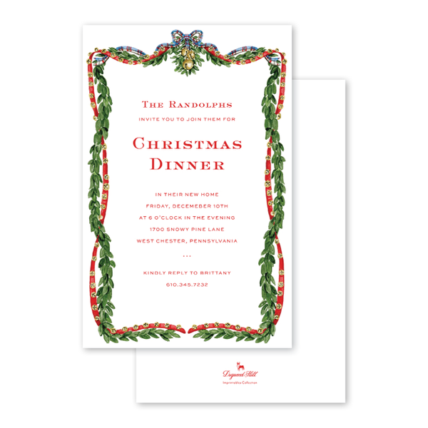 Sleigh Bells Invitation