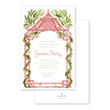 Magnolia Pagoda Imprintable Invitation