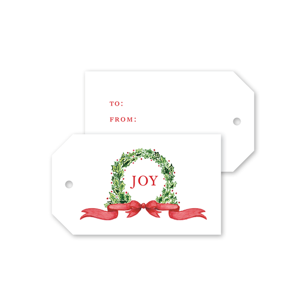 Highclere Holly Gift Tags