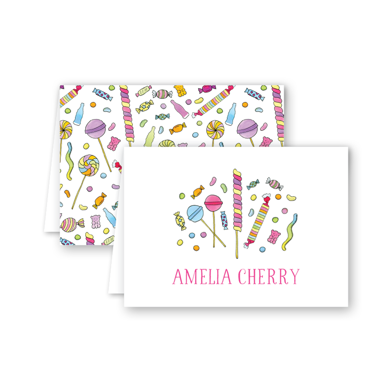 Colorful Candy Place Cards