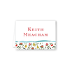 Pomegranate Place Border Place Cards